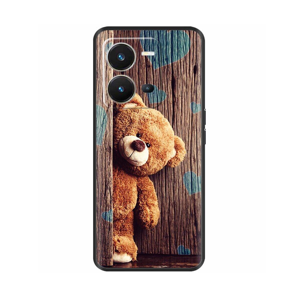 For Vivo V25 / V25 Pro 5G Case Soft Silicone Phone Back Cover For Vivo V25 V 25 VivoV25 Pro 5G V25E 4G Protective Shell Bumper