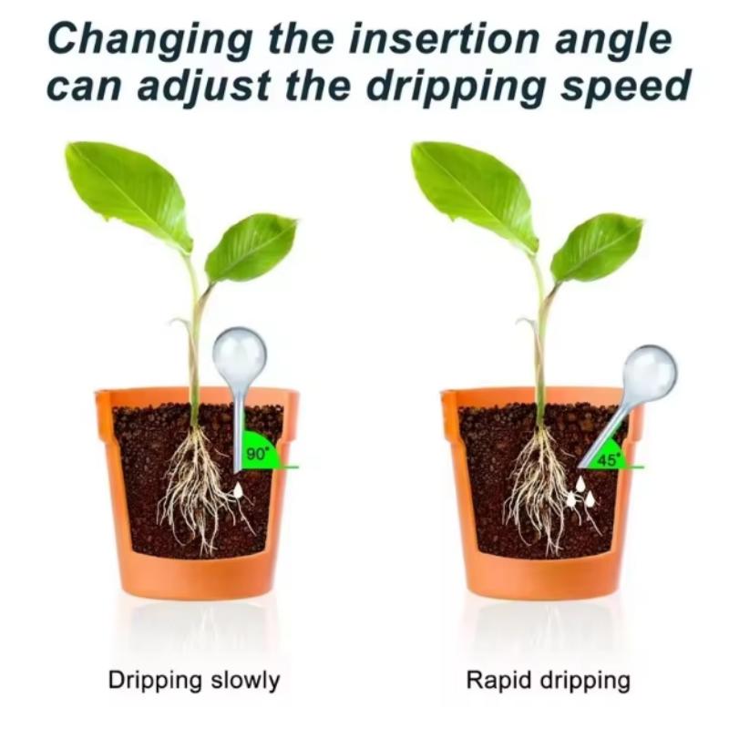 Plant Water Feeder Automatic Plastical Balls Garden Water Device Plants Watering Bulbs Self Watering Drip Irrigation Devices