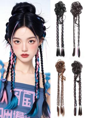 Extensões de cabelo sintético