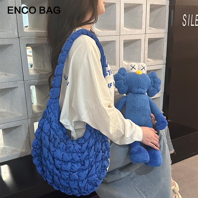 Cloud bag COS bag niche premium shoulder satchel pleated bag women's large-capacity work premium shoulder bag