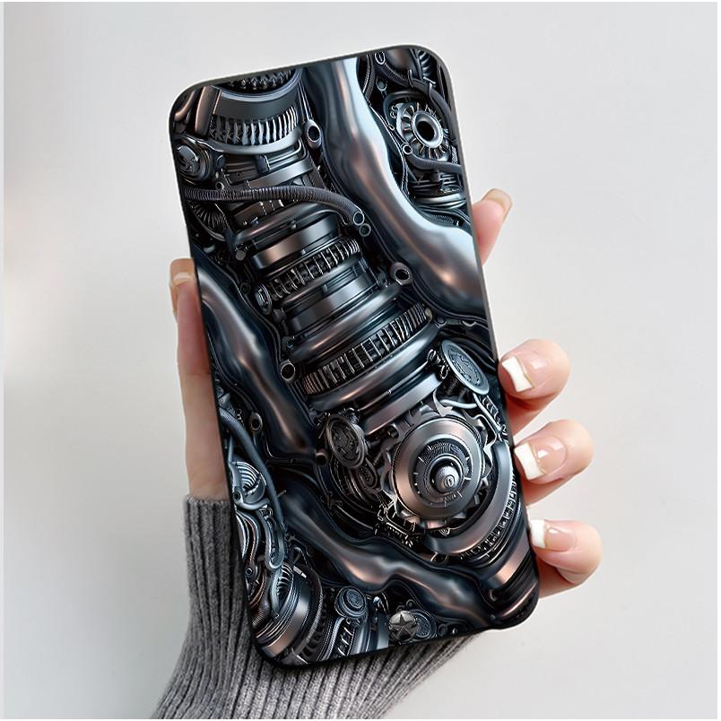 Casing For Nokia 106 2G 2023 106 4G 2023 Case Aesthetic Luxury Cute Cool Boys Girls Soft Silicone Black Matte Phone Cover Shell