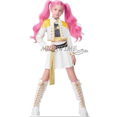 Kpop Demon Hunter Cosplay Costume Rumi Zoey Mira Cosplay Girls Style  Stage Performance Clothes Halloween
