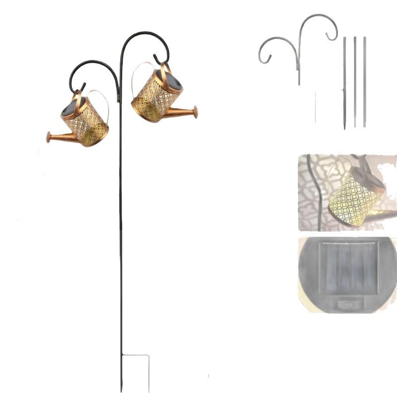 Double Hook Angel Fairy Peony Copper Kettle Lamp