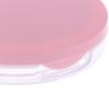 5G Gjenbrukbar Plast Tom Powder Case Bærbar Gjør det selv Tom Makeup Container Løs pulver Kompakt etui med speil og nettsikt