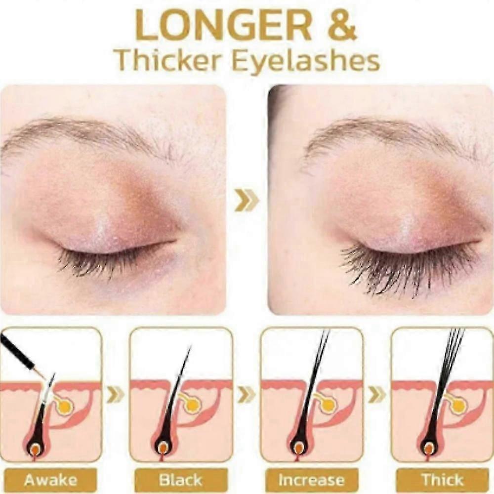 3X Grande Lash Md Eyelashes Eyebrow Growth Essence Longer Thicker Serum Enhancer for Women