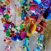 Easter decoration color strips pull flowers Oktoberfest event decorations Christmas wool strips birthday party ornaments