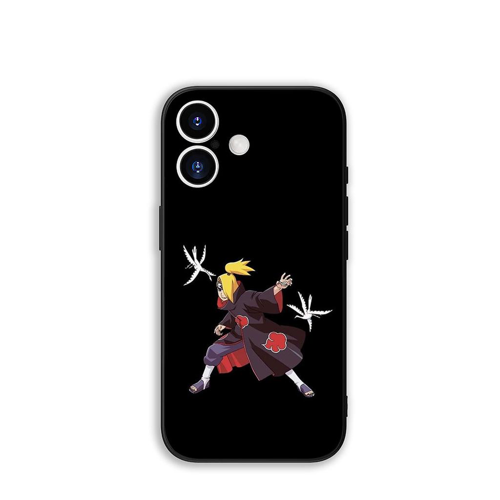Phone Cover Deidara Pain Akatsuki Narutos Casing for Apple iPhone 16 15 14 Plus 13 12 Mini 17 Pro Max + ProMax 16E Air 15+ Case