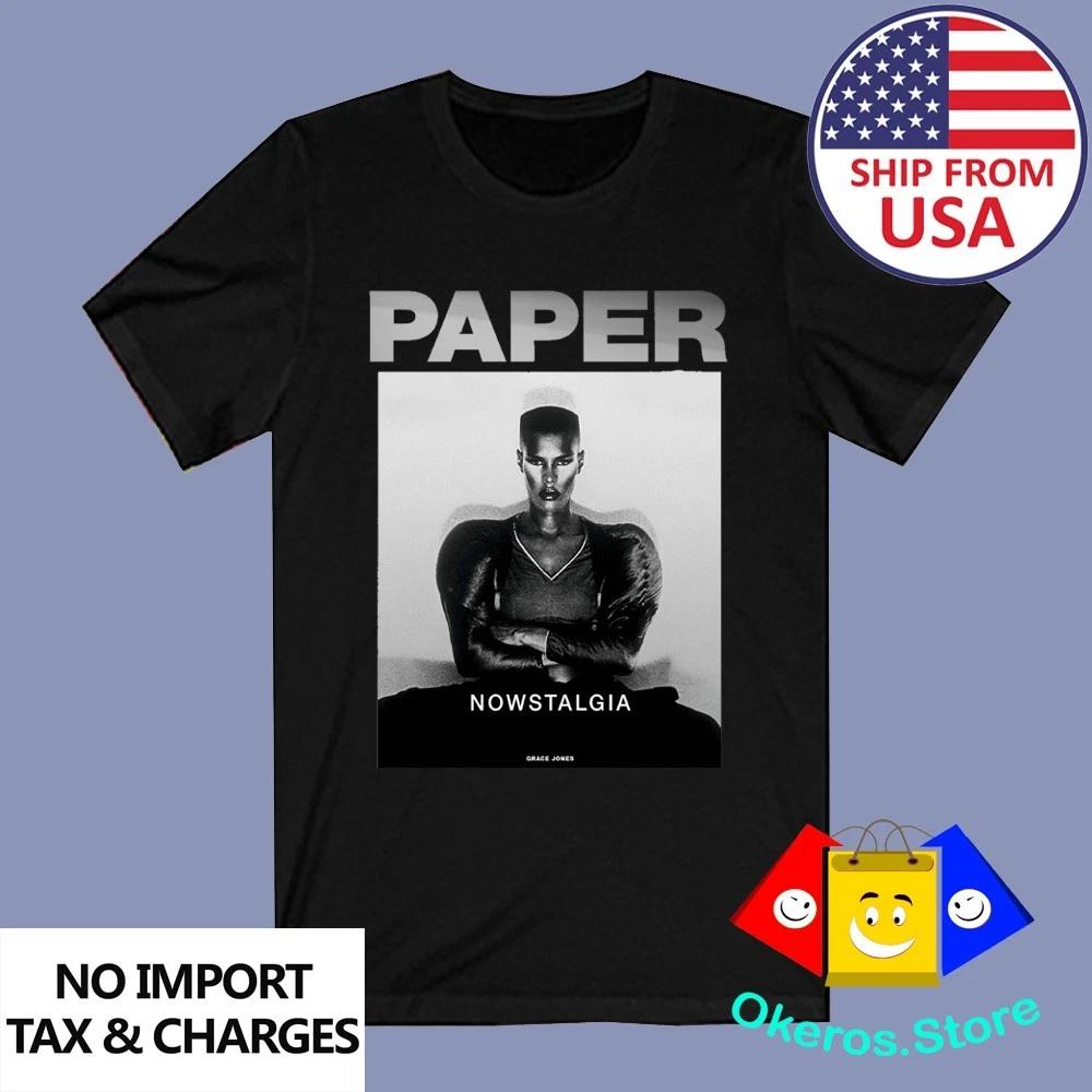 

Grace Jones Nowstalgia Men s Black Size S to 3XL S