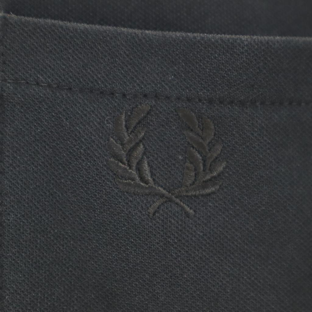 FRED PERRY Jersey tailored jacket S black Men's Used