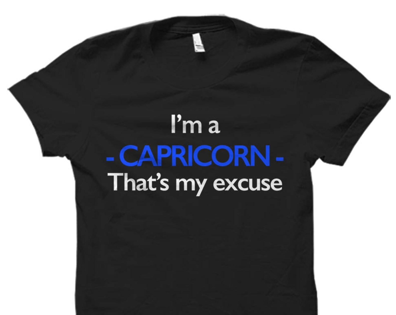 Capricorn Shirt for Capricorn Gift for Capricorn Born in December Shirt Born in January Shirt December Birthday Shirt January #OS553 3XL