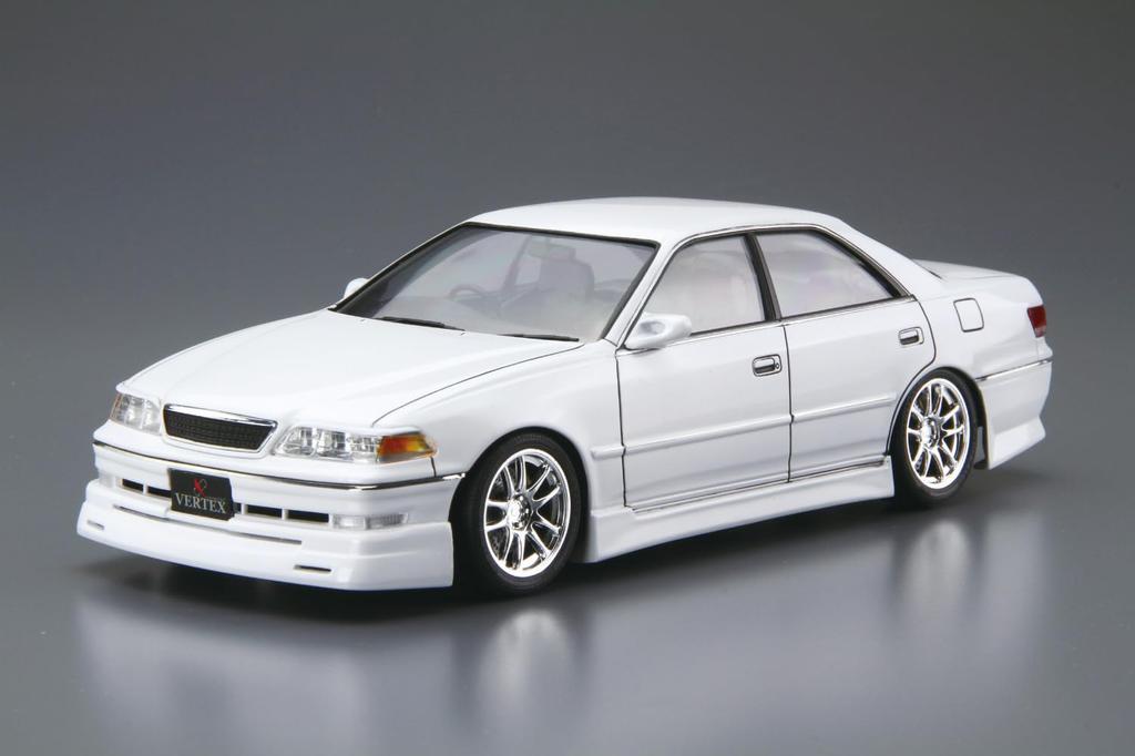 Aoshima Bunka Kyozai The Tuned Car VERTEX JZX100 Mark II Tourer V Scale Plastic Model (AOSHIMA) '98 (Toyota) 1/24