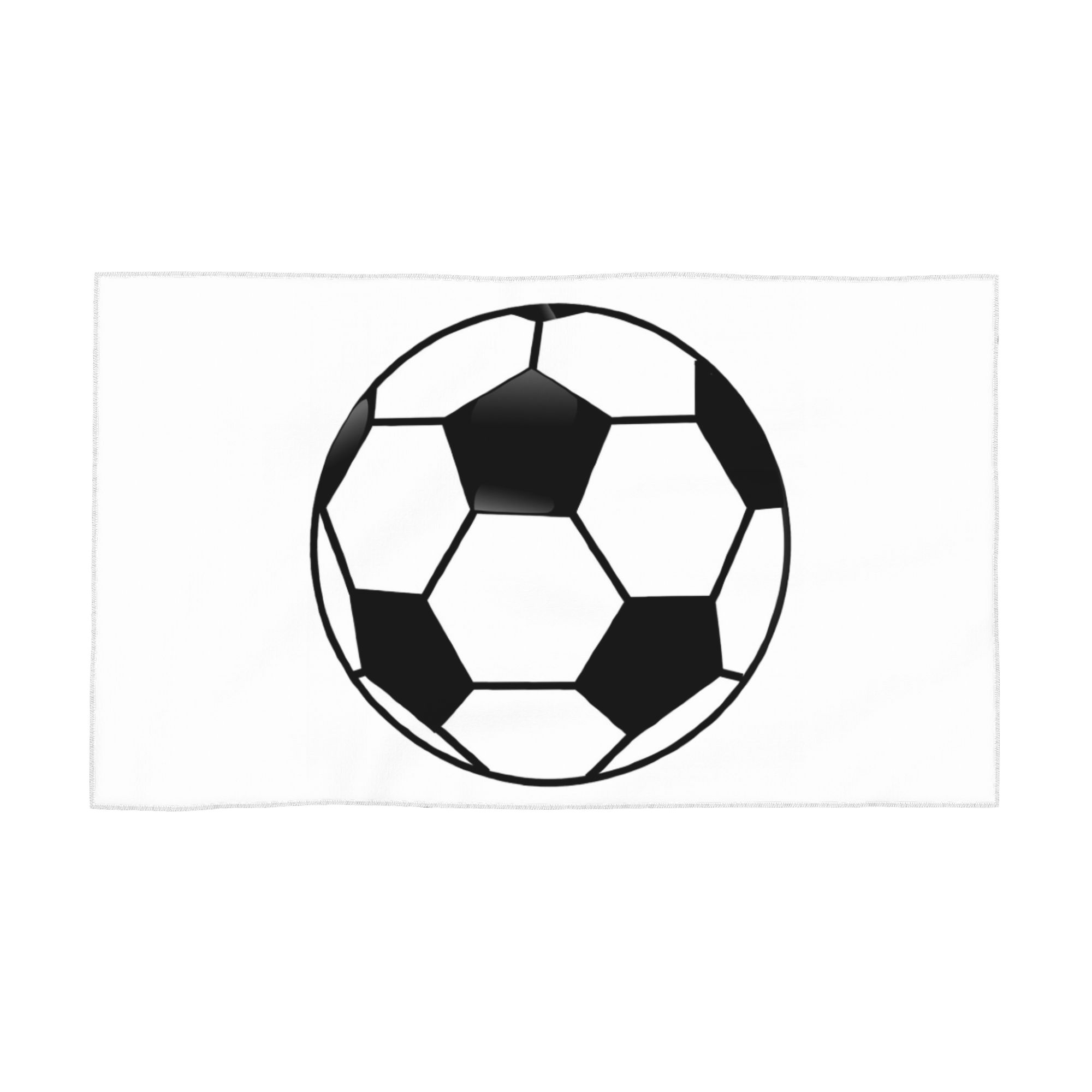 

Sports Soccer Ball Soft Face Towel Quick Dry Pool Bath Cotton Towels Absorbent W30*H60(CM)