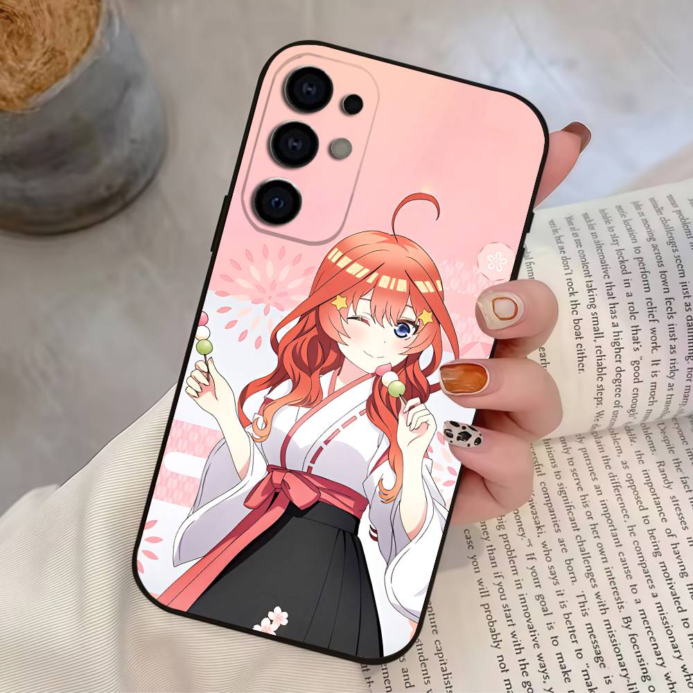 I-Itsuki N-Nakano Phone Case For Samsung S25,S24,S21,S22,S23,S30,Ultra,S20,Plus,Soft Silicone Black Cover