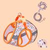 Dogs Adjustable Harness Leash Set For Small Dogs Harness Vest Reflective Puppy Chest Strap Pet Walking Outdoor Puppy Leash