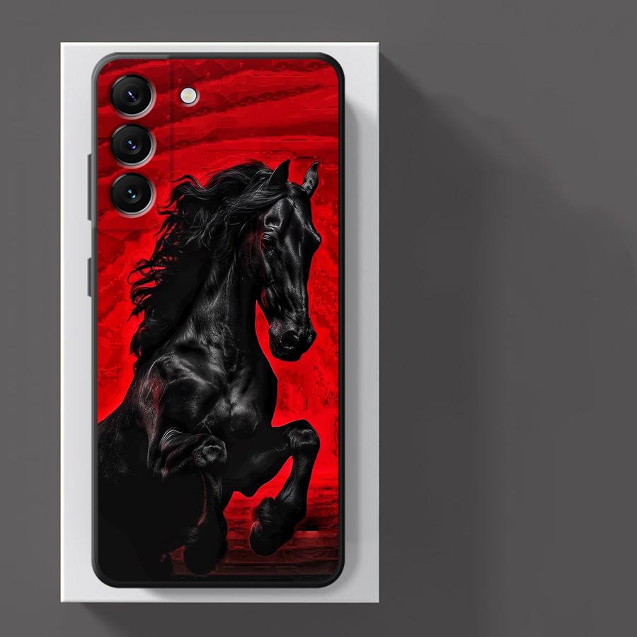 Art Horse Case for Xiaomi Redmi Note 11 12 Pro 14 11s 12s 10S 9S 13 Pro Plus 9 10 7 8 Funda Phone Cover