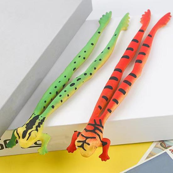 Finger Toy Sling Frog Shot Long Legs Frog Shooter Toy Stress Relief Stretchy Flying Frog Toy Tricky Props Party Favors