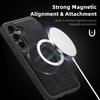 For Samsung Galaxy S24 Magnetic Case RFID Blocking Card Holder Leather Phone Cover