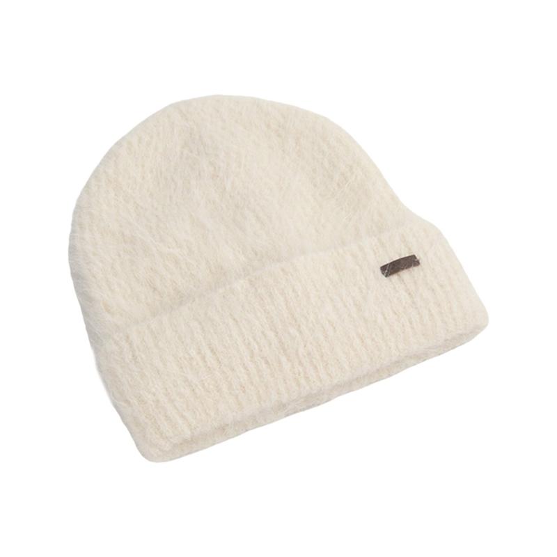 Luxurious Plush Hat Trendy Portable Hat Soft Fashionable Hat Comfortable for Street Fashion