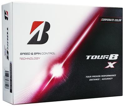 BRIDGESTONE TOUR B X Golf 2026 Pack of Corporate B6CXJ Balls, Model, 12, Color,