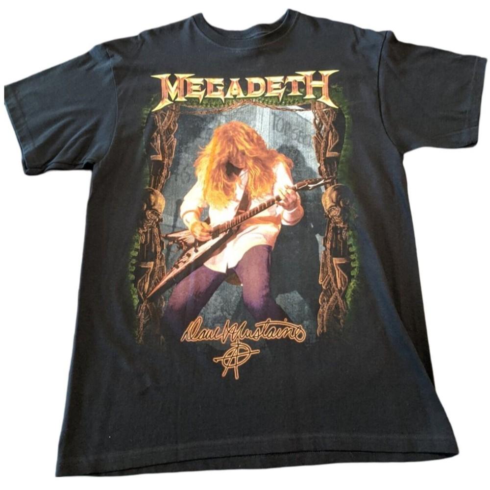 БЕСПЛАТНАЯ ДОСТАВКА Классическая Megadeth Новая Популярная Мужская S-5XL Футболка 4D151 Унисекс Футболка XXXXL