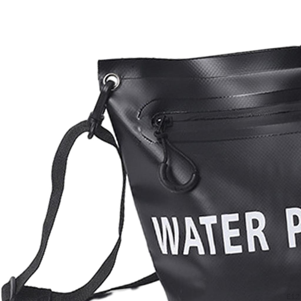 Dry Bag, Waterproof Tote Bag with Handle, Shoulder for Water Sports, Fishing, Swimming,