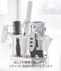 Yamazaki Jitsugyo Hair Dryer & Hair Iron Stand Tower White 2284