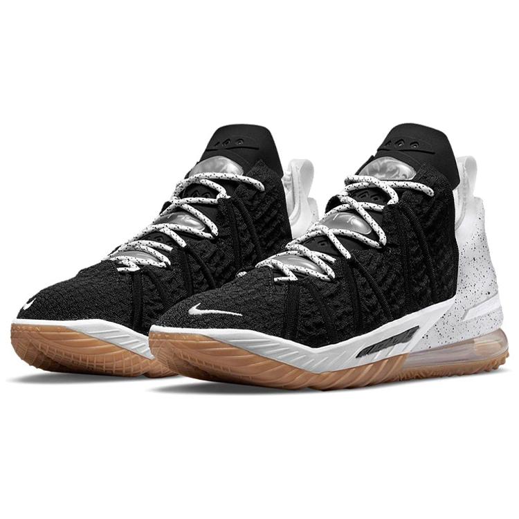 Nike LeBron 18 'Black White Gum' CQ9283-007