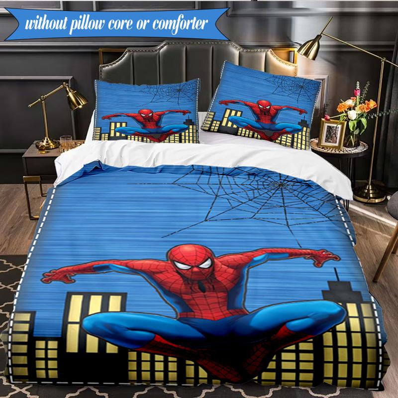 Spider 3pcs K-pop Music Group Bedding set,Ideal for Bedroom, Dormitory,Including Duvet Cover And 2pcs Pillowcases,Fan Gifts
