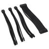 4PCS 18AWG PSU Cable Extension Power Cords 30cm Nylon Sleeved 24 Pin ATX 4+4Pin CPU 6+2Pin PCIE GPU Power Supply
