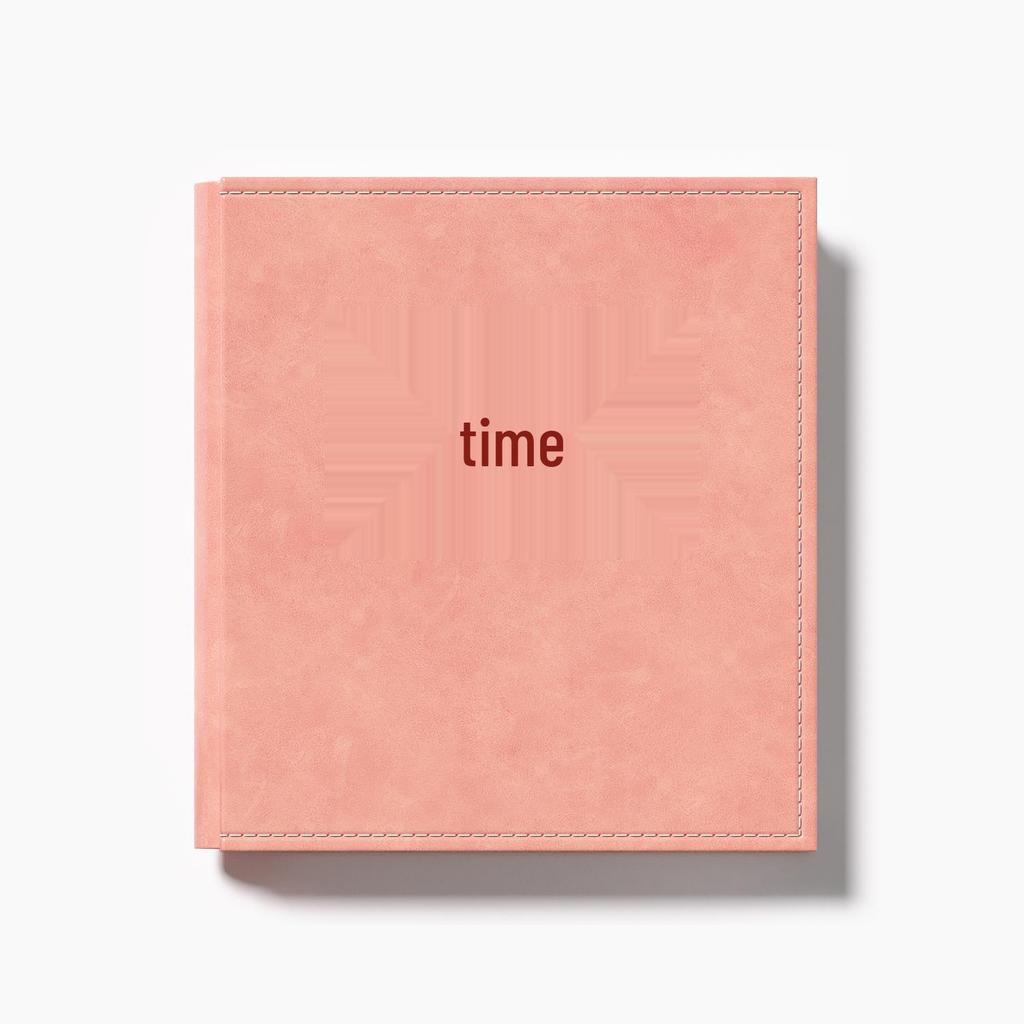 Leather 6-Inch Large Capacity Photo Album: Horizontal/Vertical Version, 5 Pages for Family, Baby, and Commemorative Photos.