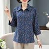 Elegant Women Tops Summer Plus Size Casual Long Sleeve Shirts