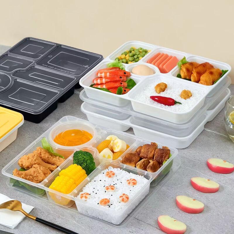 Disposable Thickened Compartment Food Containers