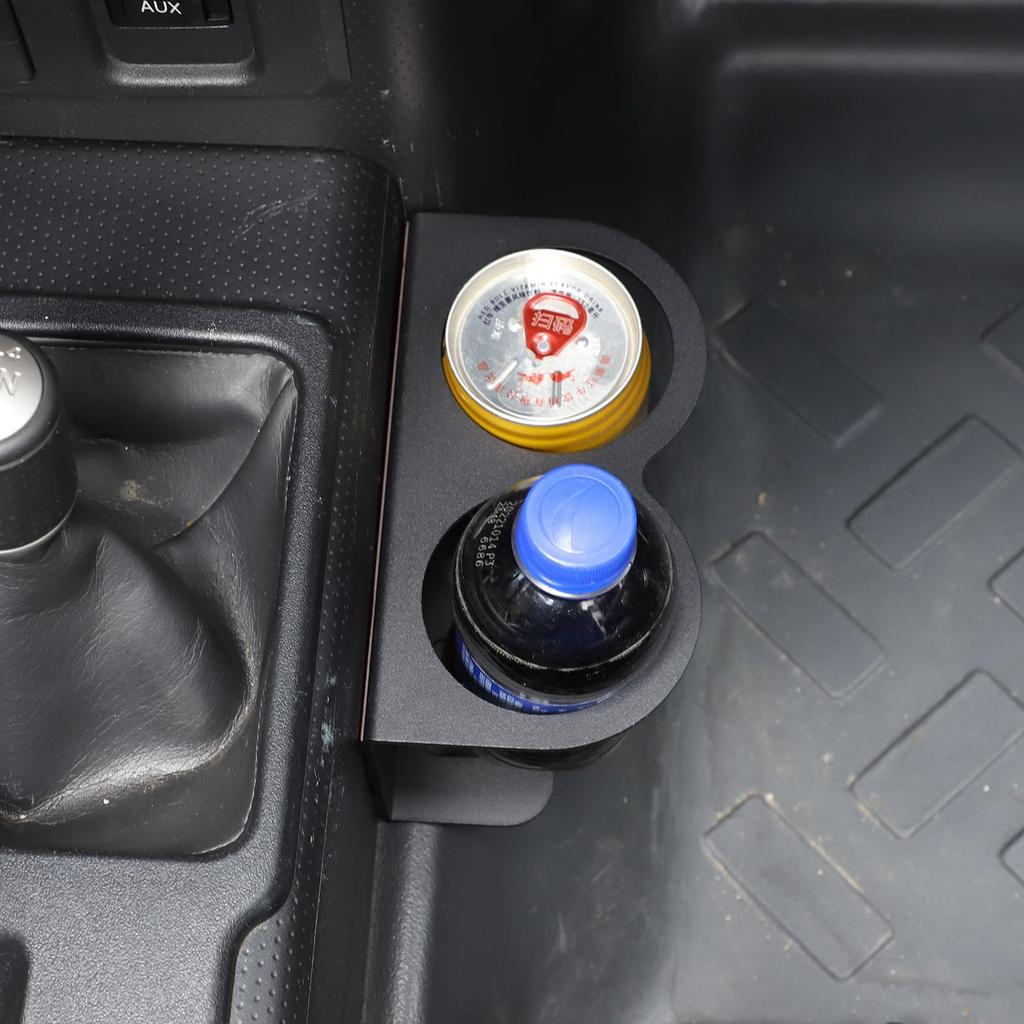 Sauicemy Car Cup Holder for Toyota FJ Cruiser Drink Water Cup Passenger Cup Center Console Small Item Storage for Cell Water and Car Aluminum Alloy