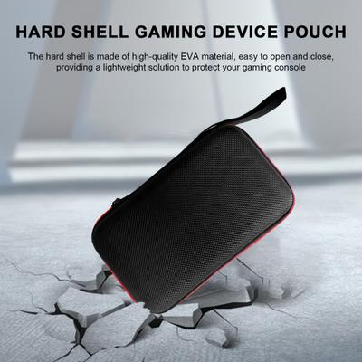 Hard Carrying Case Shockproof Game Console Bag Zipper Closure Impact Resistant Portable Storage Bag for Anbernic RG35XX H/34XX