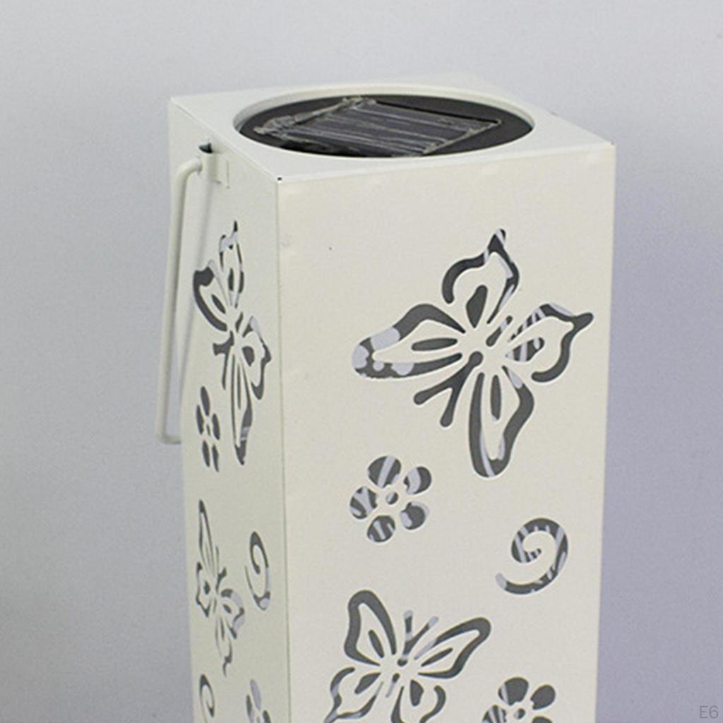 Lantern Light Hanging Butterfly Hollowed- Night Lamp Retro Style Front Door Porch Tree Decoration