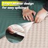 Self Inflating Air Mattress with Head Support Pillow Thick Sponge Sleeping Pad Portable Folding Travel Outdoor Camping Backpacking Lounge Mat