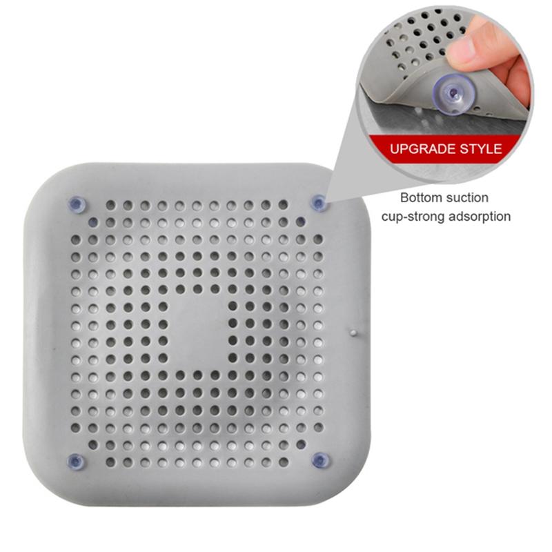 1pc Hair Filter Sink Anti-blocking Strainer Bathtub Shower Floor Drain Stopper Silicone Kitchen Deodorant Plug Bathroom Accessories