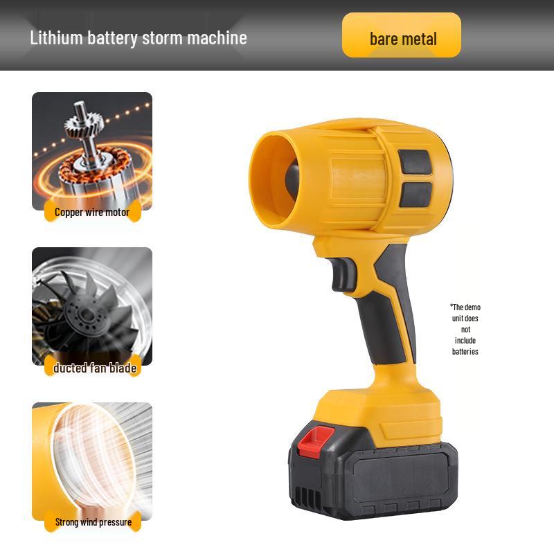 High-Power Portable Lithium Hair & Dust Blower Fan