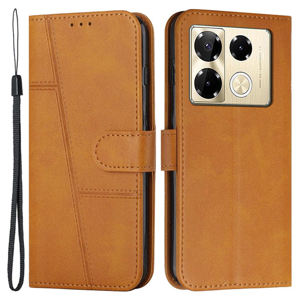 Pentru Infinix Note 40 Pro 4G/40 Pro 5G/40 Pro+ Huse Piele PU Textură Vițel Husă Telefon Mobil