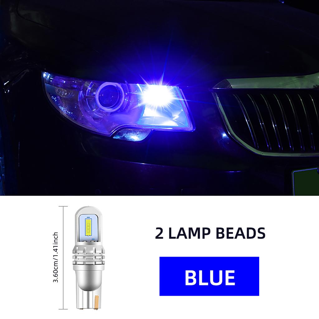 2pcs LED T10 W5W 168 194 Car CANBUS No Error For Truck Interior Read Light License Plate Lamp White 6000K 24V Accessories