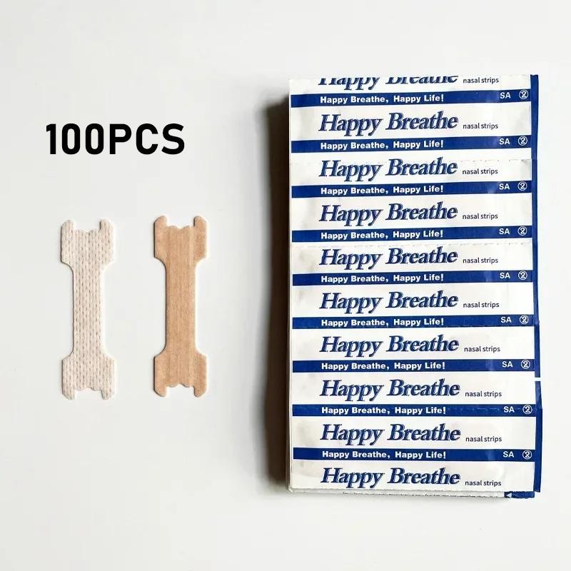 10/30/50/60/90/100PCS Breath Nasal Strips Anti-snoring Strip Better Relieve Nasal Congestion Solve Sleep Problem Best Aid Device