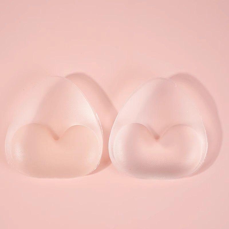 

Силиконовые бретели без бретелек и накладки на соски – Невидимые, самоклеящиеся, бесшовные вкладыши для увеличения маленькой груди One Size