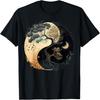 Yin Yang Lebensbaum Mond Sonne Dualität T-Shirt