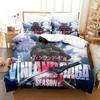 3D Anime Vinland Saga Bedding Set Single Twin Full Queen King Size Bed Set Adult Kid Bedroom Duvet Cover Sets For Home Textiles