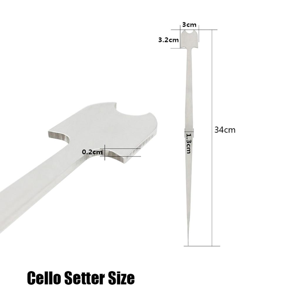 Cello S Style Setter Sound Post Cello Column Hook Instrument Tool Portable