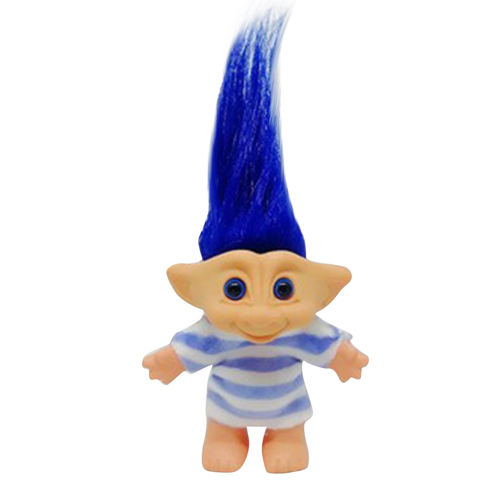 

Уродливая гигантская модель куклы, родившаяся в 80-х годах, ностальгическая юбка высотой 10 см, одежда, свитер, игрушечная кукла-тролль