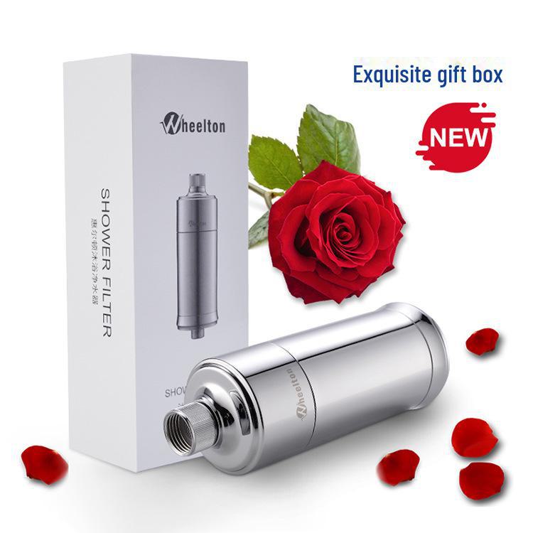 Oczyszczacz wody pod prysznic i do kąpieli Wheeldon: Mocny filtr dechlorujący do kąpieli dla niemowląt