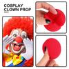 50/5pcs Red Ball Foam Clown Nose Halloween Party Cosplay Costume Circus Props Festival Make Up Clown Nose Performance Decoration