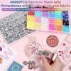 Multicolor Resin Rhinestone Kit Sparkling Bedazzling Rhinestones  for Makeup Accessories