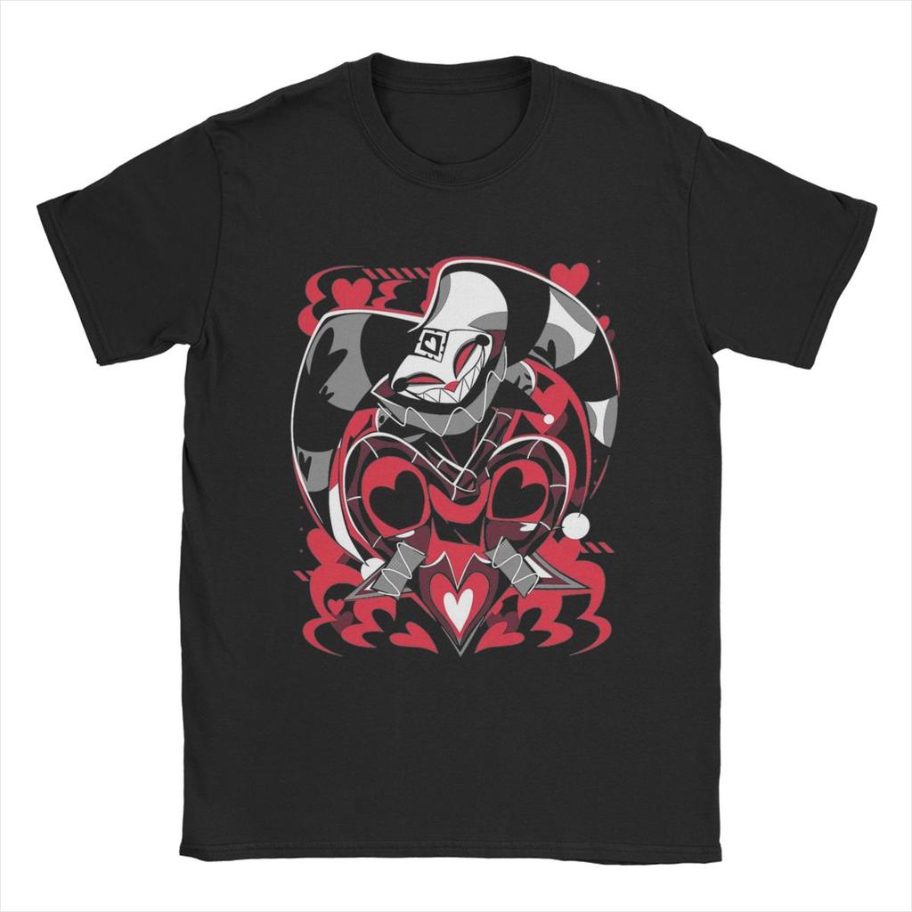 Pánská trička Helluva Fizzarolli Hazbins Hoteled 100% bavlna Oblečení Vintage tričko s krátkým rukávem a kulatým výstřihem Potisk T-shirt